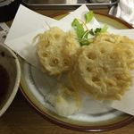 成田家 - レンコンの天ぷら