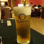 メインダイニングルーム - サッポロクラシック生ビール：880円