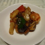 涵梅舫 - 大海老辛子炒め