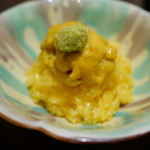 佳肴みを木 - 〆の雲丹ご飯は雲丹まみれのご飯の上にさらに雲丹、たまらん！