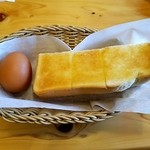 Komeda Kohi Ten Tokushima Aizumiten - 無料サービスのトーストとゆでたまご