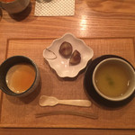 料理屋くおん - デザート   黒糖プリン