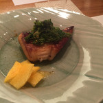 料理屋くおん - まながつおの黒七味焼