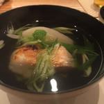 料理屋くおん - 甘鯛と蕪の物椀