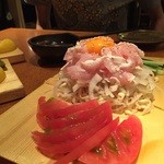 Taishuusakabanikubanchou - すだちのバンバンジーサラダ 美味！