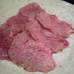正泰苑 - 上タン塩☆しっかりと歯応えがあるのにジューシーなお肉♪