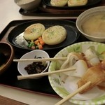 開拓の村食堂 - 「屯田兵定食」￥1,000