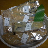 日本料理 魚久 本店 - 5種類の粕漬け