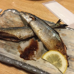 ざこかい菜 川内元気食堂 - 新秋刀魚の塩焼き