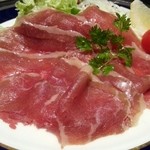 割鮮 吉在門 - 短角牛の生ハム