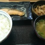 吉野家 - 牛鮭定食 ￥580