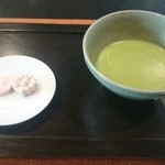 茶房 藤花 - 抹茶 550円