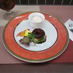 氷見牛ステーキ＆ワイン レストラン トロイカ - セットのデザート。