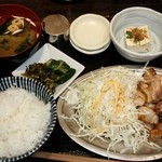 鳥ZEN亭 - 元祖　地鶏塩焼き定食
            