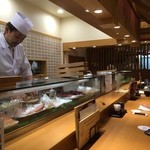 Toukyou Sushi Itamae Sushi - カウンター２