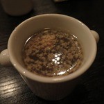 羹屋 はな - お通しのスープ_2015/08