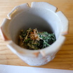 ほうれん草和え 2015年9月