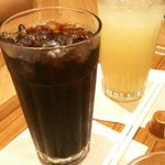 カフェ&ミール ムジ - アイスコーヒーとジュース