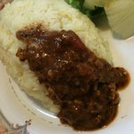 カレーブース とんがらし - カレーかけてみた