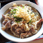 手打ちうどん 清水屋 - 肉うどん