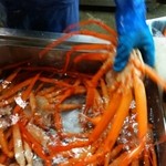 ドライブインくりや - どこよりも安く、目の前で湯がいて下さいました！(^^)v
