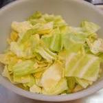 アンチョビキャベツ