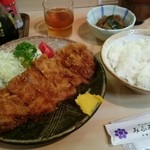 みふみ屋肉店 - ロースかつ定食