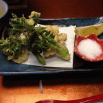 しゃくなげ荘 - 山菜てんぷら