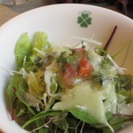 クローバーステーキハウス - セットのサラダ