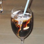 クローバーステーキハウス - セットのアイスコヒー