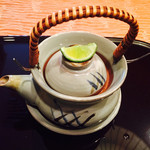 日本料理 嵯峨野 (ホテル日航プリンセス京都) - 土瓶蒸し オープン前