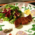 銀座うかい亭 - トリュフのマスタードを添えて