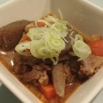 るりあん - 佐賀牛の牛スジ煮込み　450円