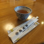 和風味処 鬼太郎 - お茶を飲みながら・・・