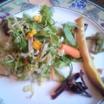 Kittochento - 旬な野菜のサラダ　ドレッシングも美味しい！