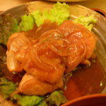 おんじき家ふうど - 鶏ももケチャップ炒め