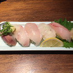 ニューワールド - 寿司五種盛り