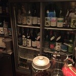 酒BAR KEIZO - 冷蔵庫