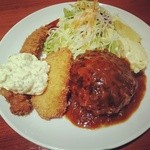 洋食marco - Dinner Aセット(1700円)