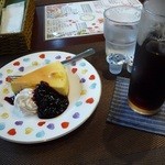 Ｃａｆｅ Ｔｉｍｅ - チーズケーキとアイスコーヒー