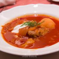 Russian Restaurant ROGOVSKI 銀座 - いなか風ボルシチ