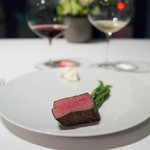 肉料理：仙台牛の内モモ肉