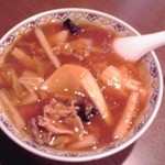 桜木屋 - 広東麺：６８０円＋大盛：５０円（税込）【２０１５年９月撮影】