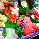 あお山 - 刺身盛り合わせ