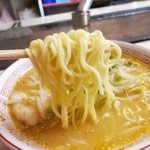お食事処　もり - 麺は篠崎製麺所の一級品！味噌ラーメンにめちゃあうんよん