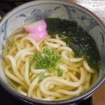 味究 - かけうどん 2015.9