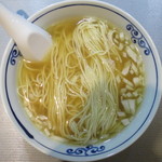 貪瞋癡 - 氷見産煮干しラーメン（スープ＋麺）