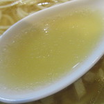 貪瞋癡 - 氷見産煮干しラーメン（スープ）