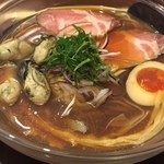彩色ラーメン きんせい総本家 夢風 - 冷やし第18弾「牡蠣の生たまり冷しらぁめん」