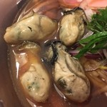 彩色ラーメン きんせい総本家 夢風 - 冷やし第18弾「牡蠣の生たまり冷しらぁめん」